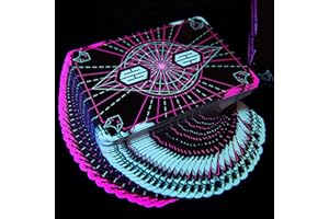CC CHRIS CARDS Chris Cards V2 Playing Cards - Cardistry, Zauberkarten mit dem Glow Effekt Kartendeck Zaubertricks - Spielkarten - Pokerkarten (Chris Cards Glow V2)