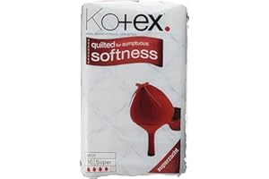 Kotex Maxi Super 16 Sanitary Towels, Pack of 5