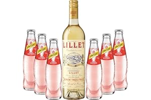 ‎LILLET Sommeraperitif-Set Lillet Blanc 17% Vol. 0,75l & Schweppes Russian Wild Berry 6x0,2l inkl. 0,90€ MEHRWEG Pfand