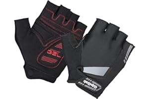 GripGrab Guantes de Ciclismo SuperGel de Verano Cortos Acolchado DoctorGel 6mm Guantes Bicicleta Hombre Carretera MTB Gravel