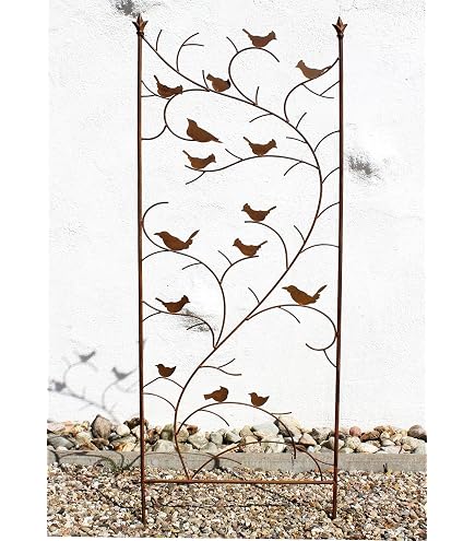 Set da 2 griglie in legno per rampicanti | Groupon