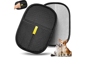 Electrostatic Pet Hair Remover Glove, Reusable Cat Dog Electrostatic Hair Remover Grooming Glove Brush Tool, Suitable for Sofas, Clothing, Carpets, Curtains (1Pcs)