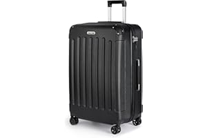 TAN.TOMI Koffer Hartschalenkoffer, Koffer Handgepäck Trolley Koffer Handgepäck, Reisekoffer mit Rollen, Koffer mit 3-Stelliges Codeschloss, Zahlenschloss Teleskopgriff, Suitcase für Reisen Geschäft