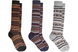 Sock Stack 3 Pairs Of Womens Chunky Wellington Socks Thermal Boot Ski Walking Welly Sock Size 4-7