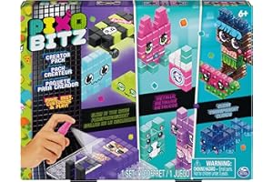 Pixobitz, Exclusive Creator Pack 522 Water Fuse Beads, Decos and Accessories Creative Activity STEM Arts and Crafts Kids’ Toys for Girls & Boys Ages 6 and up