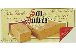 Turron tendre aux Cacahuètes pilées San Andres 200 grs
