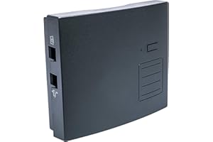 distybox 300 Telefonadapter universal Adapter für analoge schnurgebundene Telefone Fax Multifunktionsgeräte an DECT/Gap Basisstationen oder Router