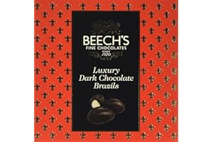 Beech's Fine Chocolate Luxury Dark Chocolate Brazils 90 g (Pack of 3)