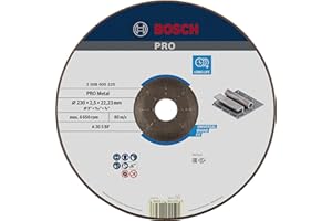 Bosch Accessories 2608600225 Disque à tronçonner Métal 230 x 2,5 mm Gris
