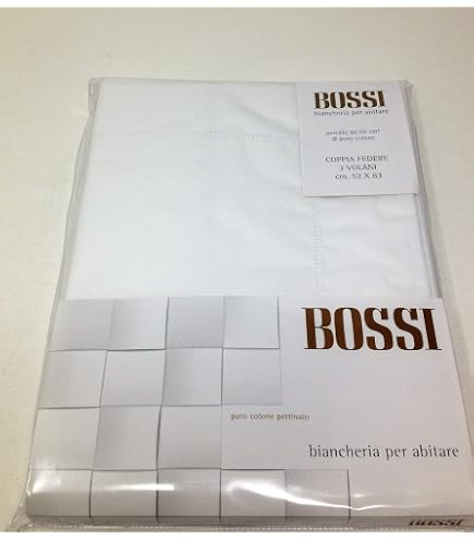 Bossi Coppia federe 2 volani col. 165 Blu