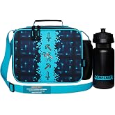 Minecraft Thermal Bag Food Carrier for Children or Creeper Children's Lunch Bag with Water Bottle for School Travel Gamer Gif