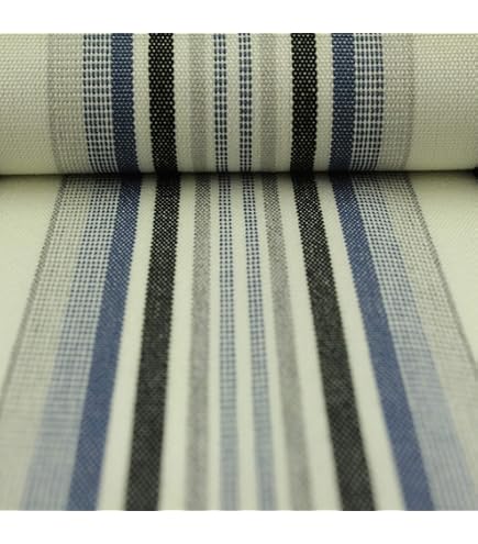 Tela Toldo Por Metros Tex Family Torino - Tela De Toldo Para Exteriores, Jardín, Balcón, Por Metro, De Acrílico, Altura 2 Metros, 200 Cm, Color Liso - Azul Unido Tela Para Toldos