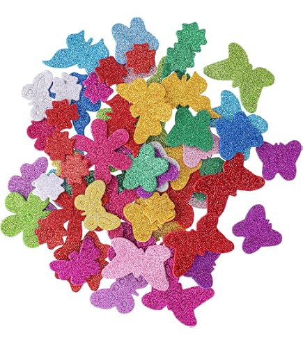 240 Stück Herz-Aufkleber Aus Moosgummi – Selbstklebend In Rot, Rosa, Weiß Für Valentinstag & DIY