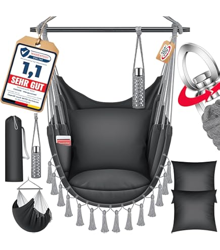 Tropilex Hängesessel Single - Handgefertigt Fairtrade Aus Südamerika