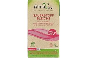 ‎ALMAWIN AlmaWin Sauerstoffbleiche 400Gramm I Umweltfreundl. Bleichmittel auf Sauerstoffbasis I Zur Anwendung in Waschmaschine, Spülmaschine & im Haushalt I Frei von synthetischen Duft- & Farbstoffen I Vegan