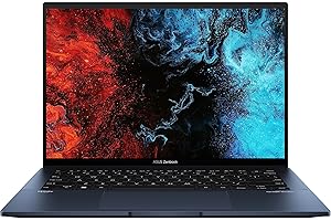 Asus Zenbook 14 UX3402ZA 14" 2.8K 400nits Laptop (Intel i5-1240P 12-Core Processor, 8GB RAM, 512GB PCIe SSD, Backlit Keyboard, Windows 11) Intel EVO Certified