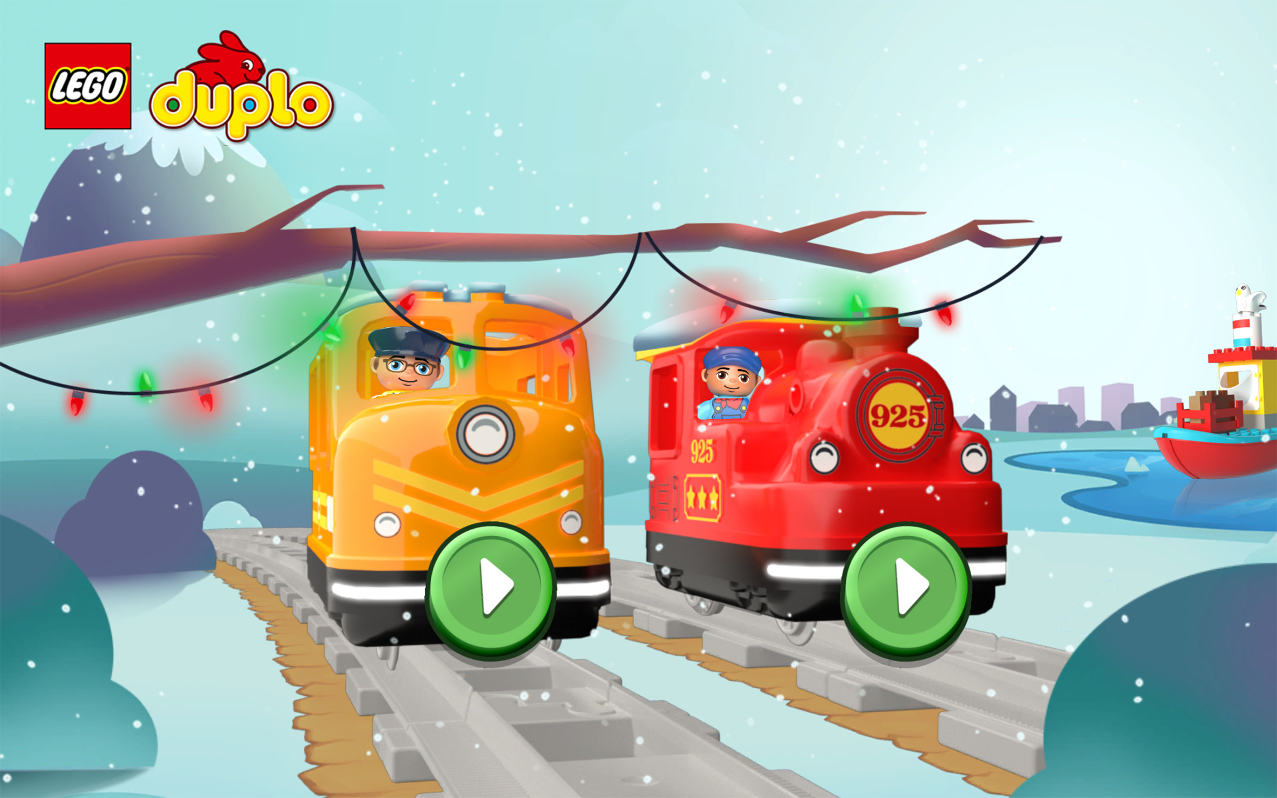 lego duplo connected train