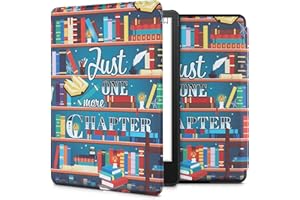 kwmobile Cover per Kindle Paperwhite Cover - Custodia per Kindle Paperwhite 6,8 Pollici 11 Generazione 2021 - Copertina eReader - eBook Reader Case - Ancora un Capitolo