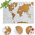 Scratch The World® Travel Map - 59 (w) x 42 (h) cm - Maps International - 50 Years + of map Making - Most Detailed Map Gift