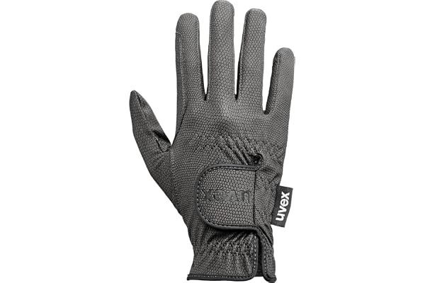 Uvex Sportstyle - Gants d’équitation Élastiques pour Hommes et Femmes - Excellente Adhérence et Durable - Compatible avec Un Écran Tactile