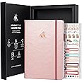 Clever Fox Ultimate Achiever’s Goal Planner - Focus & Productivity 90 Day Journal. Daily Weekly Monthly Planner Organizer & Hourly Schedule Notebook - Undated, Hardcover, A5 Size, Rose Gold