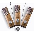 Amogha Incense Sticks in Flat Pouch with Mirror Holder-Set of 3 -Fragrance Kasthuri Musk (Kasthuri Musk)