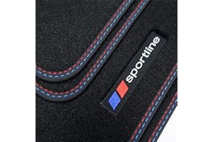 tuning-art SF006 Sportline Design Alfombrillas para BMW Série 1 F20 F21 2011-2019