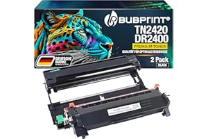 BUBPRINT XXL Toner e tamburo compatibili come ricambio per Brother TN2420 DR2400 per MFC-L2710DW MFC-L2710DN MFC-L2750DW HL-L2310D HL-L2350DW HL-L2370DN HL-L2375DW DCP-L2510D DCP-L2530DW DCP-L2550DN