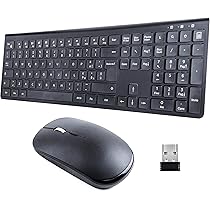 Tastiera E Mouse Wireless JOYACCESS - Layout IT QWERTY, 2400 DPI, Compatti E Silenziosi, Per PC E Laptop