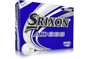 Srixon Ad333-9 Balles de Golf (Une Douzaine) AD333 Homme