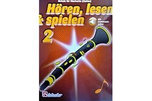Hören, Lesen & Spielen - Schule für Klarinette Oehler Band 2 (mit ONLINE AUDIO) Lehrgang ISBN 9789043162289 + Soundman Durchziehwischer für Klarinette