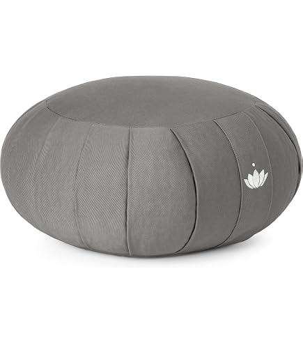 Housse De Remplacement Pour Coussin De Méditation Yoga Studio – Croissant Zafu, Coton Bio, Fermeture éclair, Anse De Transport, Couleur Sable