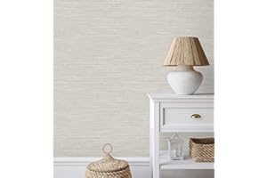 GAULAN 500681951 - Carta da Parati Effetto Fibra vegetale con Texture Colore Naturale per pareti Soggiorno Camera da Letto corridoio Sala da Pranzo testada - Campione DIN A4