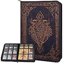 Lictin Raccoglitore Carte Da Collezione Di Giochi - Albu Trasparente - Foto 6