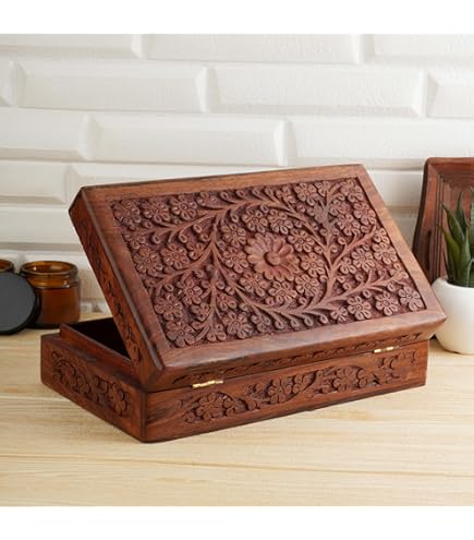 2 Scatole Portagioie A Cuore In Legno | Forma Cuore Per DIY | Coperchio Magnetico | Idee Regalo Creative E Personalizzate - Foto 5