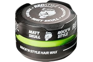 Redstyle Professional Haarwachs für Männer - Starker Halt & Mattes Finish - Haarwax für alle Haartypen - Professionelles Hairstyling - Grün Vanilla-Cocos