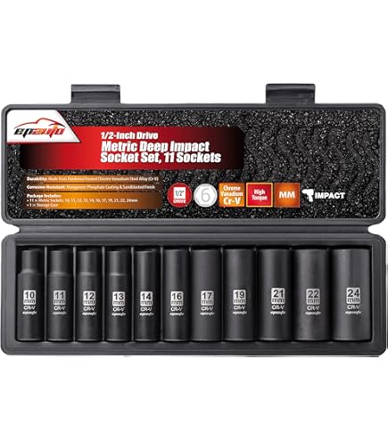 Dewalt 1/2 Impact Dewalt DWMT74739 Drive Combination Impact Socket