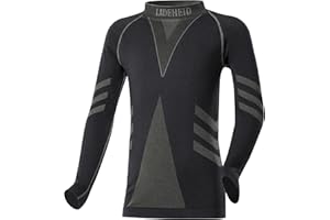 Ladeheid Camiseta Térmica Niño Manga Larga – Camiseta Deportiva de Compresión, Ropa Interior Funcional Unisex Niños, Transpirable y Cálida para Invierno y Deportes LAGI007