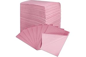 MUNTRADE Baberos Desechables Impermeables 45x33 cm | Campos Desechables Quirúrgicos para Dentistas y Tatuadores