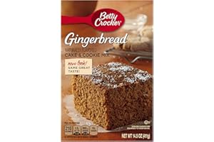 Betty Crocker Gingerbread Cake & Cookie Mix, 14.5-Ounce Boxes (Pack of 3) by Betty Crocker