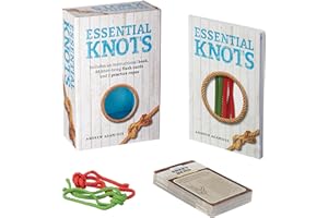 Essential Knots Kit: Includes Instructional Book, 48 Knot Tying Flash Cards and 2 Practice Ropes (Arcturus Leisure Kits)