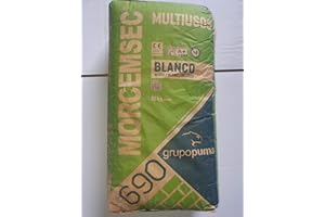 BRICOSOL SACO DE 25 KG MORTERO MULTIUSOS BLANCO MORCEMSEC 690