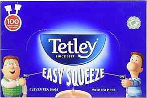 Tetley Drawstring Tea Bags (Pack of 100)