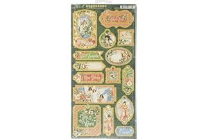 GRAPHIC 45 Joy to The CHIPBOARD 6X12, Multi, One Size