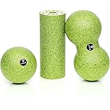 BODYMATE Faszien Mini-Set Mini-Faszien-Rolle L15xD6cm, Ball D8cm und Duo-Ball D8cm im Set