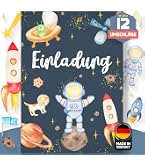 10 Dinosaurier Geburtstagseinladungen, DIN A6 – Kindergeburtstag, Zum Ausfüllen, Mit Glanzlack