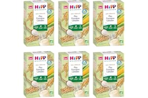 Hipp Biologique Petits Déjeuners Mes Premières Céréales dès 6 Boîte de 250 g