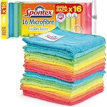 Glart H443TPO Pack De 3 Paños De Microfibra Súper Esponjosos De 600 G/m², 40x40 Cm, Paños Multiusos Para El Hogar, Cocina, Baño, Hogar, Jardín, Oficina, Más Completos Y Suaves Que El Algodón