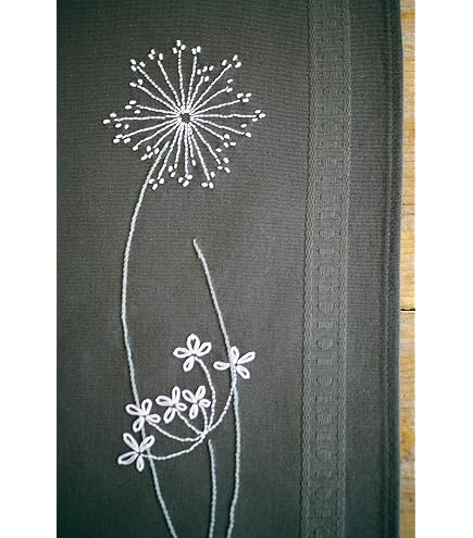VERVACO Ricamo Punto Croce Prestampato Tovaglie Foglie Autunnali Biancheria da Tavola Set Fai da Te Kit Hobby Creativi Adulti Casa Decor Cross Stitch Embroidery, Cotone, Multicolor, 80 x 80 cm