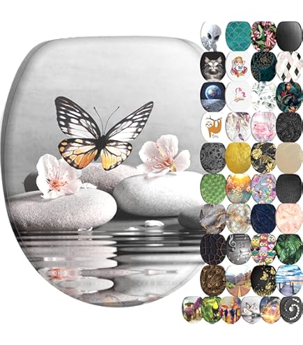 Kleine Wolke Rosalie Toilet Seat Duroplast Ulticoloured Diensions Approx. 37 X 45 C – Bigaart - View #11